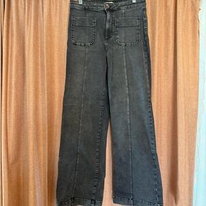 LC Lauren Conrad Charcoal Denim Pants